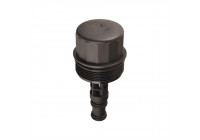 Cap, oil filter housing