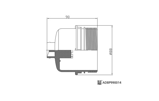 Cap, oil filter housing, Image 4