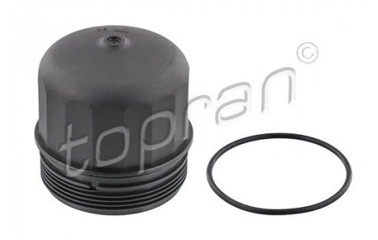 Cap, oil filter housing