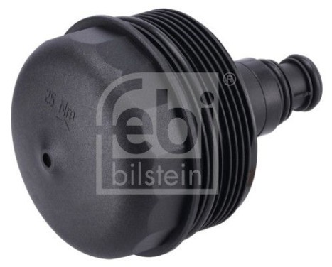 Cover, oil filter housing febi Plus