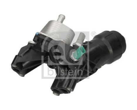Housing, oil filter febi Plus