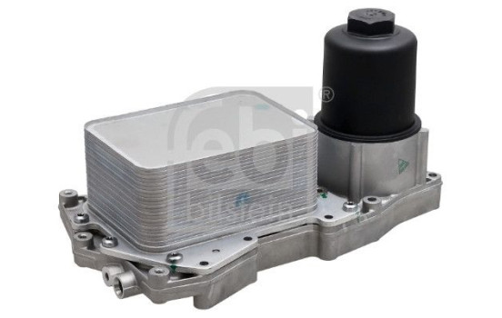 Housing, oil filter febi Plus