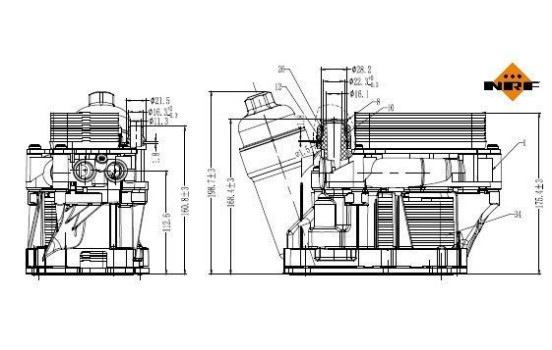 Housing, oil filter, Image 5