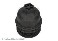 Oil filter cover with sealing ring