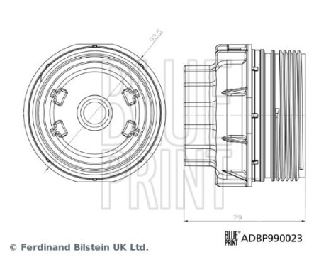 Oil filter cover, Image 3