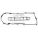 Gasket, cylinder head cover 102623 FEBI, Thumbnail 2