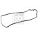 Gasket, cylinder head cover 105929 FEBI, Thumbnail 2