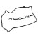 Gasket, cylinder head cover 107014 FEBI