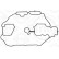 Gasket, cylinder head cover 308.210 Elring, Thumbnail 2