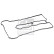 Gasket, cylinder head cover 32987 FEBI, Thumbnail 2