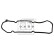 Gasket, cylinder head cover 45050 FEBI, Thumbnail 2
