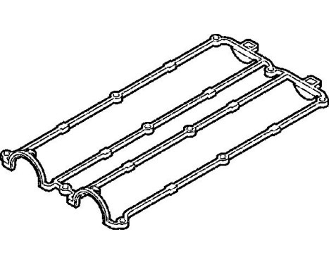 Gasket, cylinder head cover 458.660 Elring, Image 2