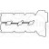 Gasket, cylinder head cover 798.010 Elring, Thumbnail 2