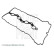 Gasket, cylinder head cover ADC46738 Blue Print, Thumbnail 2