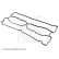 Gasket, cylinder head cover ADG06752 Blue Print, Thumbnail 2