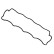 Gasket, cylinder head cover ADG06757 Blue Print