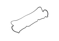 Gasket, cylinder head cover ADM56713 Blue Print