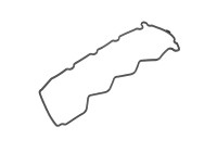 Gasket, cylinder head cover ADN16748 Blue Print