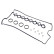 Gasket, cylinder head cover ADN16770 Blue Print