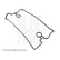 Gasket, cylinder head cover ADT36779 Blue Print, Thumbnail 2