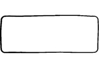 Gasket, cylinder head cover JN292 Payen