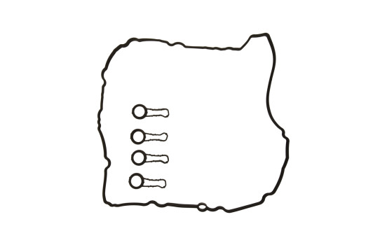 Gasket Set, cylinder head cover 107526 FEBI