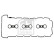 Gasket Set, cylinder head cover 36544 FEBI, Thumbnail 2