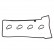 Gasket Set, cylinder head cover 39476 FEBI