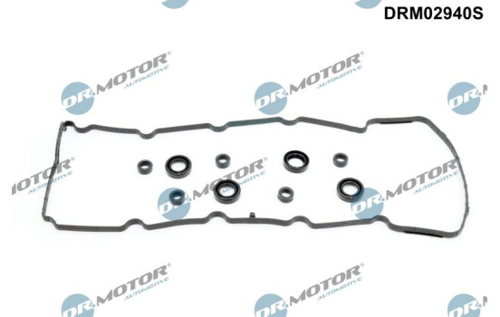 Gasket set, valve cover