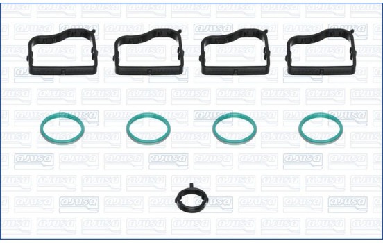 Gasket set, valve cover