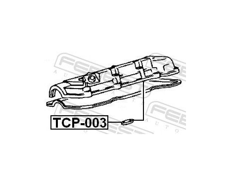 Seal Ring, spark plug shaft, Image 2