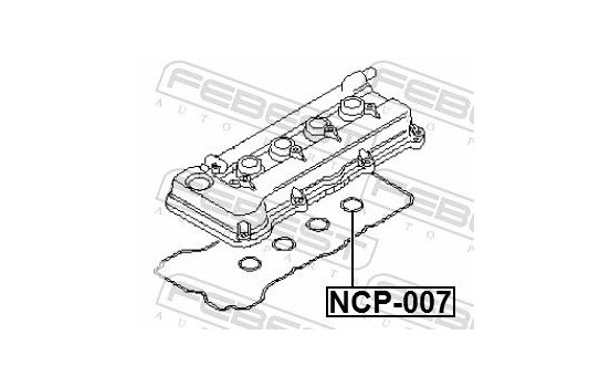 Seal Ring, spark plug shaft, Image 2