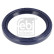 Oil seal, crankshaft 193904 FEBI