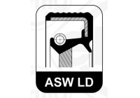 Oil seal, crankshaft 507.822 Elring