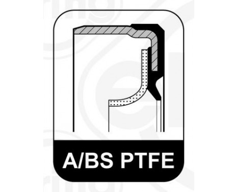 Shaft Seal, crankshaft 301.870 Elring