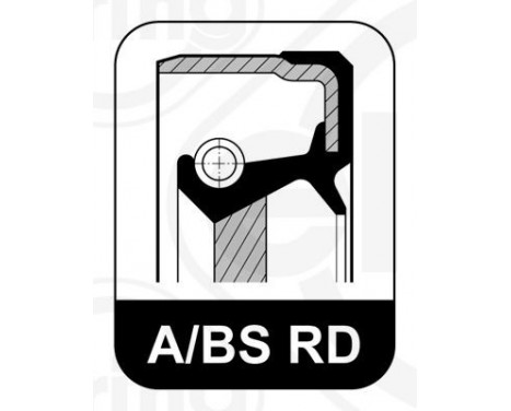 Shaft Seal, crankshaft 586.676 Elring