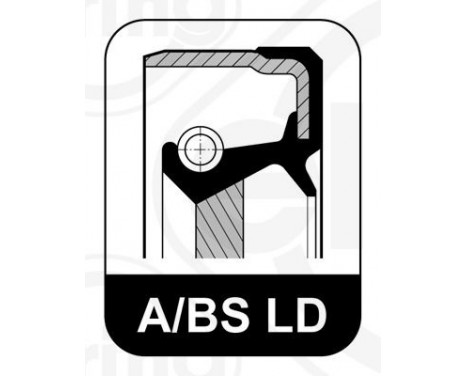 Shaft Seal, crankshaft 902.760 Elring