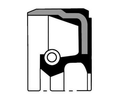 Shaft Seal, crankshaft NB854 Payen