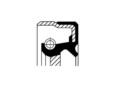 Oil seal, automatic transmission
