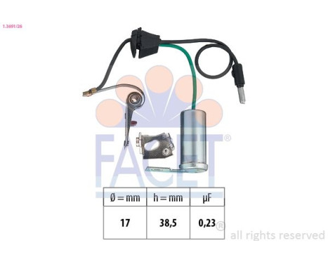 Contact Breaker, distributor Made in Italy - OE Equivalent