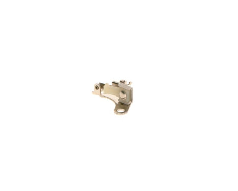 Contact point set, power distributor