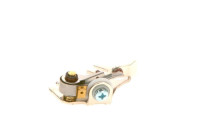 Contact point set, power distributor