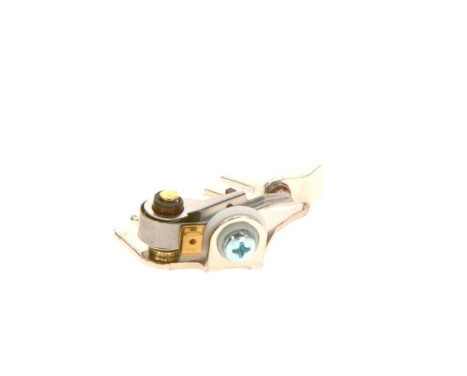 Contact point set, power distributor