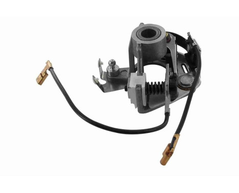 Contact point set, power distributor