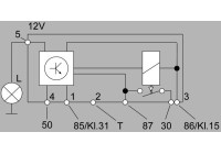 Control Unit, glow plug system