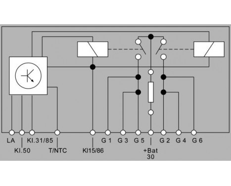 Control Unit, glow plug system