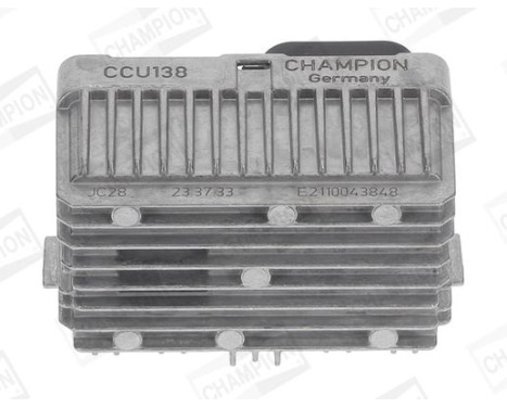 Control unit, glow time