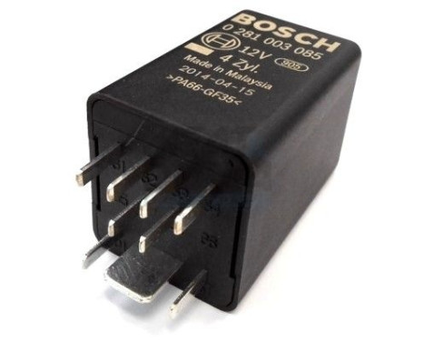 Control unit, glow time