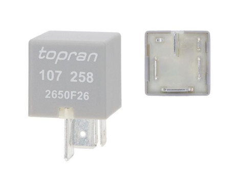 Relay, glow plug system