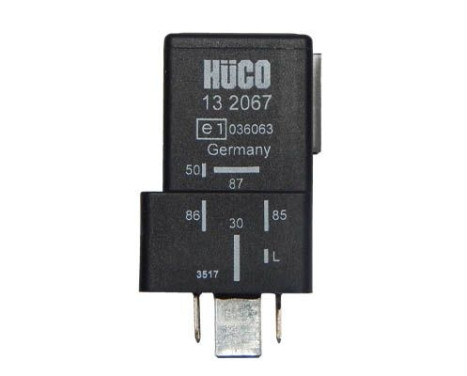 Relay, glow plug system